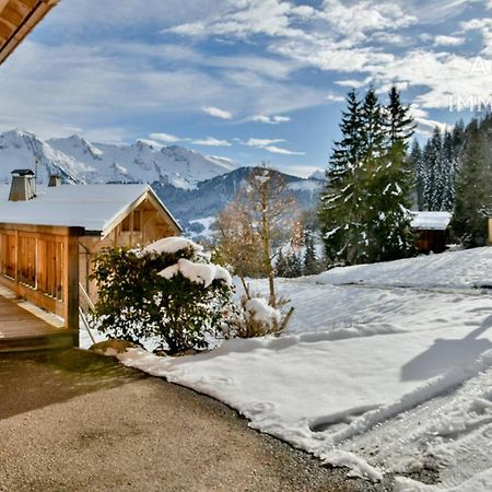 Chalet 5 Chambres Pour 8 Pers. Avec Wi-Fi Et Garage Au Grand-Bornand - Fr-1-391-199 Le Grand-Bornand Exterior foto